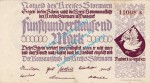 Stormarn , Banknote 500.000 Mark Schein in kfr. Keller 4897.c , Schleswig Holstein 1923 Inflation