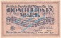 Ahrweiler , Notgeld 100 Millionen Mark -v.Kreise- in gbr. Keller 28.a , Rheinland 1923 Grossnotgeld Inflation