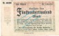 Ahrweiler , Notgeld 500.000 Mark -RS groß- in gbr. Keller 28.a , Rheinland 1923 Grossnotgeld Inflation