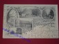 Ansichtskarte , Postkarte aus Bürgerholze bei Burg , Magdeburg , Sachsen Anhalt , Motiv der Brehm, Forsthaus, Waldweg , gelaufen im Jahr 1898 , gute Erhaltung siehe Bilder