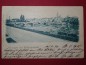 Ansichtskarte , Postkarte der Stadt Cannstatt , Baden Württemberg , Motiv Cannstatt mit Wilhelmsbrücke , gelaufen im Jahr 1899 , gute Erhaltung siehe Bilder