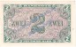 Banknote , 2 Mark Schein in kfr. WBZ-3, Ros.234, P.3a von 1948 , Bank deutscher Länder , Kopfgeld