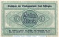 Bad Kissingen , Banknote 10 Mark Schein in kfr. Geiger 272.02.a-b , Bayern 1918 Großnotgeld