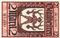 Banknote Blaubeuren , 2 Mark Schein in kfr. Geiger 049.01.a,b , o.D. - 01.08.1919 , Württemberg Großnotgeld