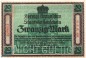 Banknote Stadt Braunschweig , 20 Mark Schein in kfr.E , Geiger 059.05.a-b von 1918 , Niedersachsen Großnotgeld