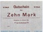 Banknote Einswarden , 10 Mark Schein in kfr. E , Geiger 120.04 , 10.1918 , Niedersachsen Großnotgeld