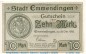 Banknote Emmendingen , 10 Mark Schein in kfr. E , Geiger 133.04.b , 30.10.1918 , Baden Großnotgeld