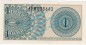 Banknote Indonesien - Indonesia , 1 Sen Schein von 1964 in unc - kfr