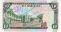 Banknote Kenia - Kenya , 10 Schilling Schein von 1989-1994 in unc - kfr