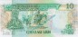 Banknote Malta , 10 Liri Schein -Tauben Li.- von 1967-1989 in unc - kfr