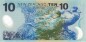 Banknote Neuseeland - New Zealand , 10 Dollar Schein -Kate Sheppard- in unc-kfr.