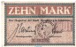 Banknote Stadt Hirschberg , 10 Mark Schein in kfr. Geiger 235.01.a o.D. Schlesien Großnotgeld