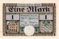 Beckum , Banknote 1 Mark Schein unc-kfr. Geiger 035.02 , Westfalen 1918 Grossnotgeld