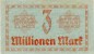 Dresden , Banknote 3 Millionen Mark Schein in gbr. Keller 1104.f , Sachsen 1923 Inflation