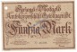 Geislingen , Banknote 50 Mark Schein in kfr.E , Geiger 170.03 , Württemberg 1918 Grossnotgeld