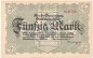 Gevelsberg , Banknote 50 Mark -MUSTER- Schein in F-kfr. Geiger 177.03.M , Westfalen 1918 Grossnotgeld