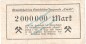 Herten , Notgeld 2 Millionen Mark -Ewald- in gbr. Keller 2357.a , Westfalen 1923 Grossnotgeld Inflation