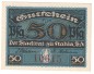 Kahla , Notgeld 50 Pfennig Scheine in kfr. Tieste 3325.05.37 , Thüringen 1920 Verkehrsausgabe