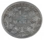 Kaiserreich , Silbermünze 1 halbe Mark von 1918 A -gr. Adler- J.17 ss-vz -0610-