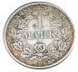 Kaiserreich , Silbermünze 1 Mark von 1905 A -gr. Adler- J.17 ss -0605-