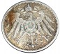 Kaiserreich , Silbermünze 1 Mark von 1905 A -gr. Adler- J.17 ss -0605-