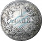 Kursmünze deutsches Reich , 1 Mark Stück -gr. Adler- von 1899 A , J.17 -0592-