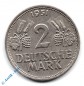 Kursmünze Deutschland , 2 Mark 1951 G , Weinblätter und Trauben , ss - vz , Jäger 386 , Bundesrepublik Deutschland