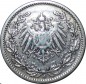 Münze deutsches Reich , 1 halbe Mark Stück -Reichsadler- von 1905 j , J.16 -0594-