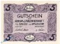 Notgeld Belzig , Konsum und Spar , 5 Pfennig Schein in kfr. Mehl Grabowski 71.1 , Brandenburg Seriennotgeld