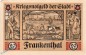 Notgeld Frankenthal , 20 Mark Schein in kfr. Geiger 149.03 , 10.10.1918 , Pfalz Großnotgeld 