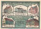 Notgeld Hotel deutsches haus Marsberg 874.1 , 50 Pfennig Schein -P2- in kfr. von 1921 , Westfalen Seriennotgeld