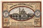 Notgeld Kaufhaus Hartung Kiel 695.1 , 50 Pfennig Schein in gbr. von 1919 Schleswig Holstein Seriennotgeld