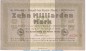 Notgeld Kreis Aurich , 10 Milliarden Mark Schein in L-gbr.E Keller 204.d von 1923 , Niedersachsen Inflation