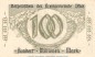 Notgeld Speyer - Kreisgemeinde Pfalz , 100 Millionen Mark Schein in kfr. Keller 4286.c von 1923 , Pfalz Inflation