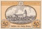 Notgeld Stadt Ueckermünde 1350.1 , 25 Pfennig Schein Nr.1 in kfr. von 1921 , Mecklenburg Vorpommern Seriennotgeld