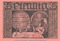 Notgeld Stadt Warburg 1376.1.a , 25 Pfennig Schein in kfr. von 1921 , Westfalen Seriennotgeld