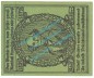 Oberheldrungen , Notgeld 50 Pfennig Nr.3 -grün- in kfr. M-G 995.1 , Thüringen 1921 Seriennotgeld