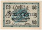 Ochsenfurt , Notgeld 50 Pfennig Schein in kfr. Tieste 5305.05.20 , Bayern 1919 Verkehrsausgabe