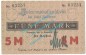 Rathenow , Banknote 5 Mark Schein -1 US- in kfr. Geiger 437.01.e , Brandenburg 1918 Grossnotgeld