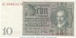 Reichsbanknote , 10 Mark Schein -E 2- in f-kfr. DEU-183.b, Ros.173, P.180 , vom 22.01.1929 , Weimarer Republik - Reichsbank