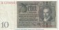 Reichsbanknote , 10 Mark Schein -R 1- in gbr. DEU-183.a, Ros.173, P.180 , vom 22.01.1929 , Weimarer Republik - Reichsbank