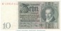 Reichsbanknote , 10 Mark Schein -S 2- in kfr. DEU-183.a, Ros.173, P.180 , vom 22.01.1929 , Weimarer Republik - Reichsbank