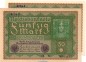 Reichsbanknote , 50 Mark Schein --Papier braun-- in kfr. DEU-72.b, Ros.62.A, vom 24.06.1919 , Weimarer Republik