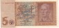 Reichsbanknote , 5 Mark Schein Kn 7-stellig , l-gbr , DEU-220 a , Rosenberg 179 , P 186 , 01.08.1942 , Drittes Reich