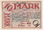 Rendsburg , Banknote 10 Mark Schein in gbr.E , Geiger 447.02 , Schleswig 1918 Grossnotgeld