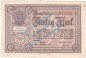 Rostock , Banknote 50 Mark Schein in gbr. Geiger 454.4.b , Mecklenburg 1918 Grossnotgeld