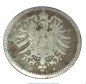 Silbermünze , 20 Pfennig von 1874 -F- , s , Jäger 5 , Deutsches Kaiserreich