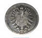 Silbermünze , 20 Pfennig von 1875 -F-, s - ss , Jäger 5 , Deutsches Kaiserreich