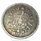 Silbermünze , 20 Pfennig von 1876 -D-, s - ss , Jäger 5 , Deutsches Kaiserreich