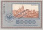 Wimpfen a.N. Banknote 50.000 Mark Schein in L-gbr. Keller 5642.a , Hessen 1923 Grossnotgeld - Inflation